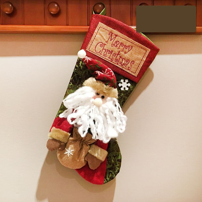 Christmas decoration gift stocking