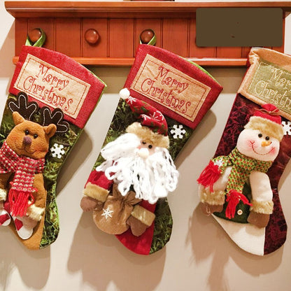 Christmas decoration gift stocking