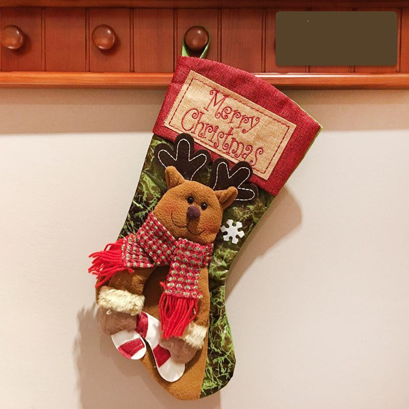 Christmas decoration gift stocking