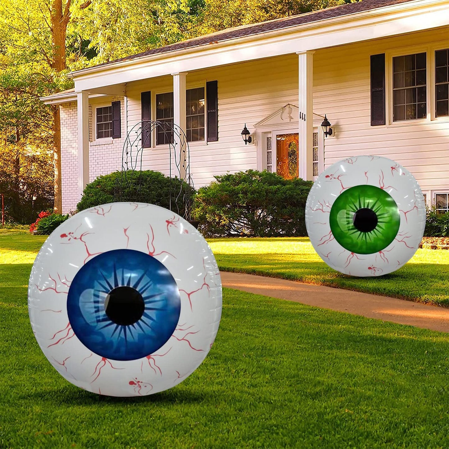 Mesmerizing Halloween Eyeball Balloon Inflatable: Your Ultimate Spooky Décor