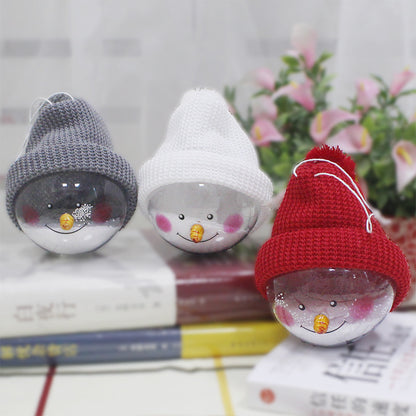 Creative Christmas Snowman children toys plastic Pendant