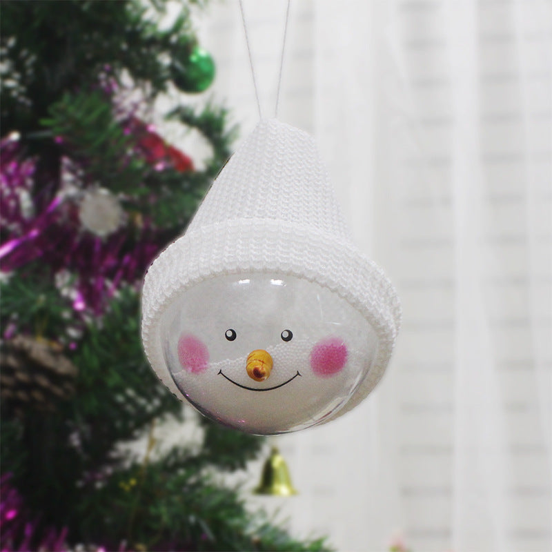 Creative Christmas Snowman children toys plastic Pendant