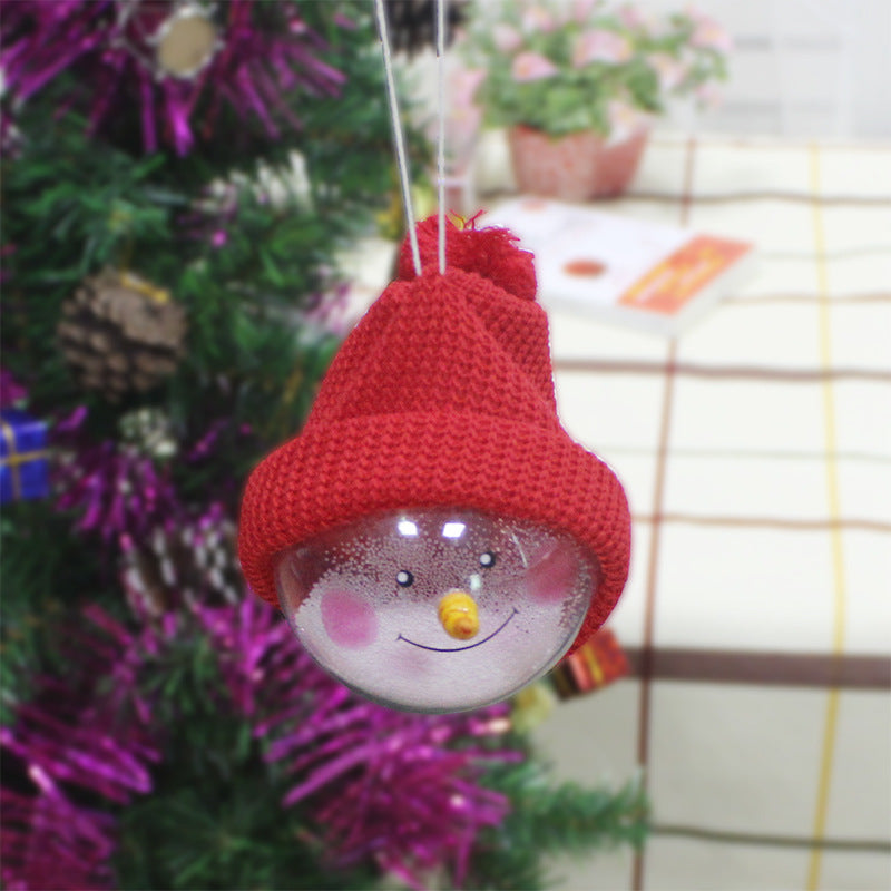 Creative Christmas Snowman children toys plastic Pendant