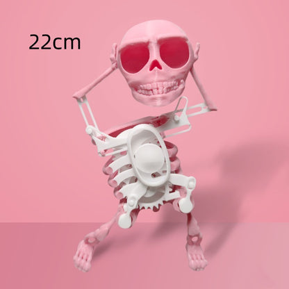 Elevate your decor and de-stress with our Mini Lucky Skull— a 3D printed toy, uniquely customized with a funny style, serving as both a finished product and a decompression tool.