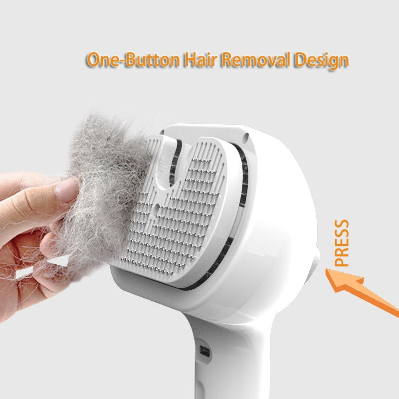 Pet Comb Self Cleaning Pets Hair Remover Brush For Dogs and Cats