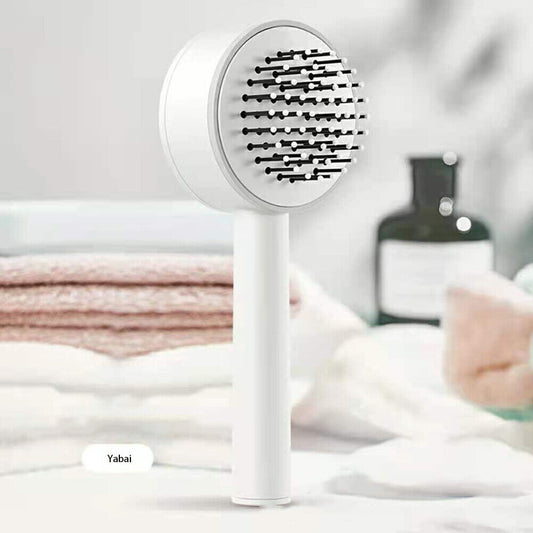 3D Air Cushion Massager Brush With Retractable Bristles Self Cleaning