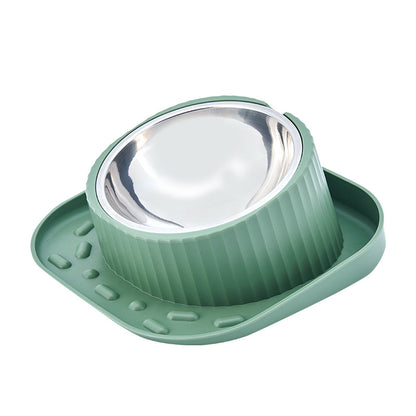 Pet Ceramic Eating Bowl Wide Mouth Neck Protection