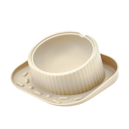 Pet Ceramic Eating Bowl Wide Mouth Neck Protection