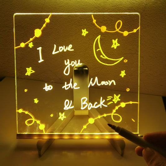 Illuminate Your Imagination with the LuminaSketch Glow Board