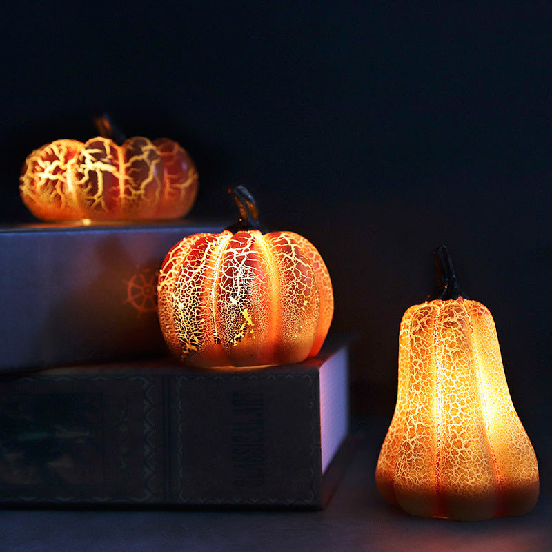 New Halloween Pumpkin LED Candle Lamp