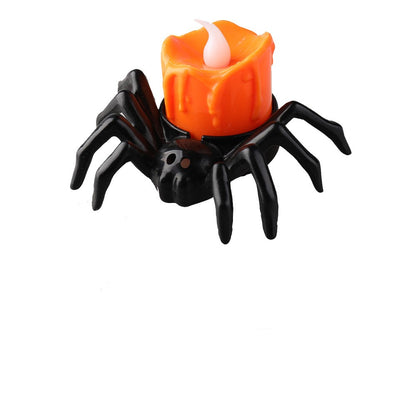 Halloween Festival Atmosphere Creative Spider Candlestick