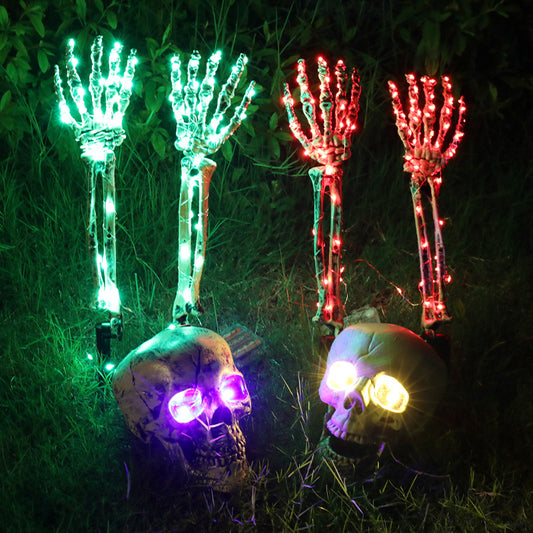 LED Light-emitting Ghost Hand Skull