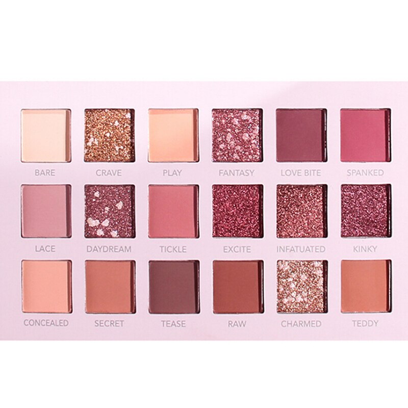 18-Color Desert Rose Eyeshadow Palette