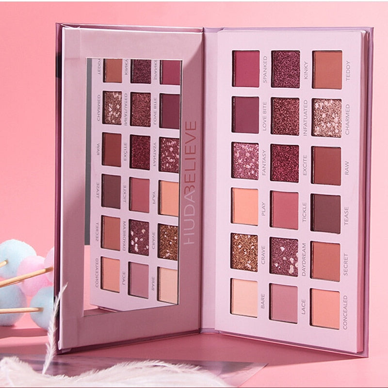 18-Color Desert Rose Eyeshadow Palette