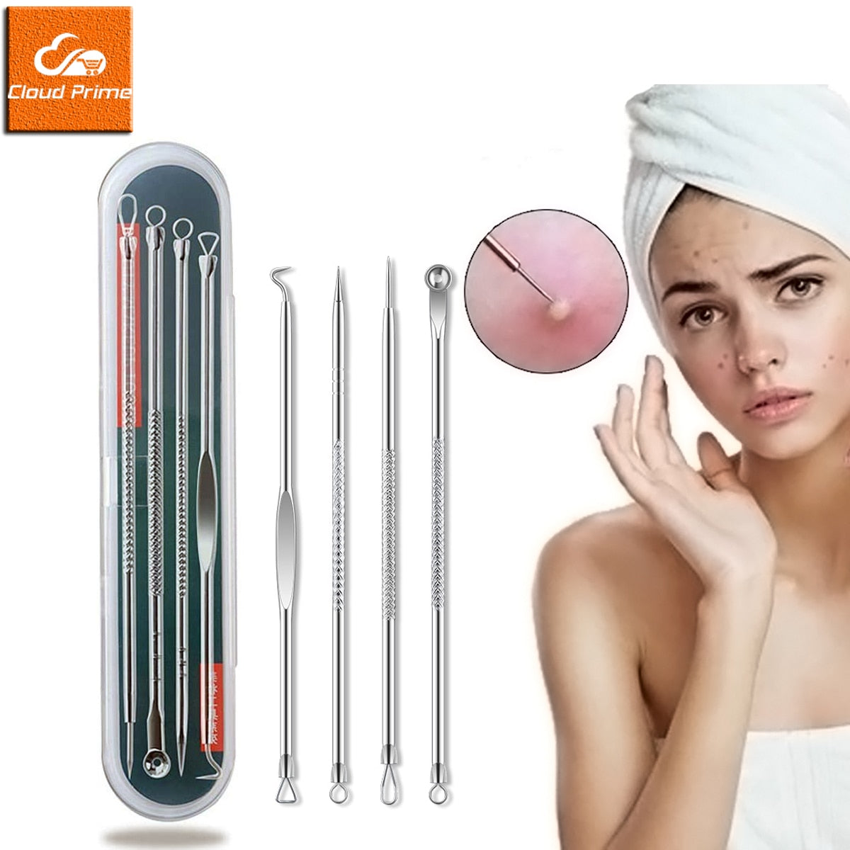4PCS Acne Blackhead  Remover Skin Care for  Women